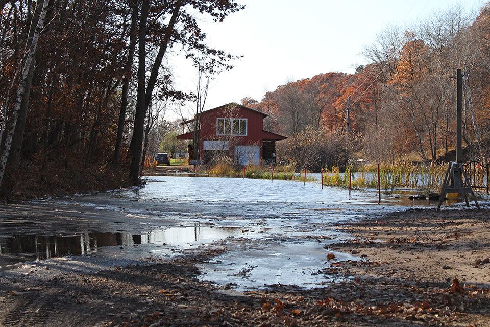 Lake Shamineau’s rising water levels a living nightmare for homeowners